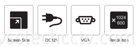 Large Size HD Vehicle Monitor